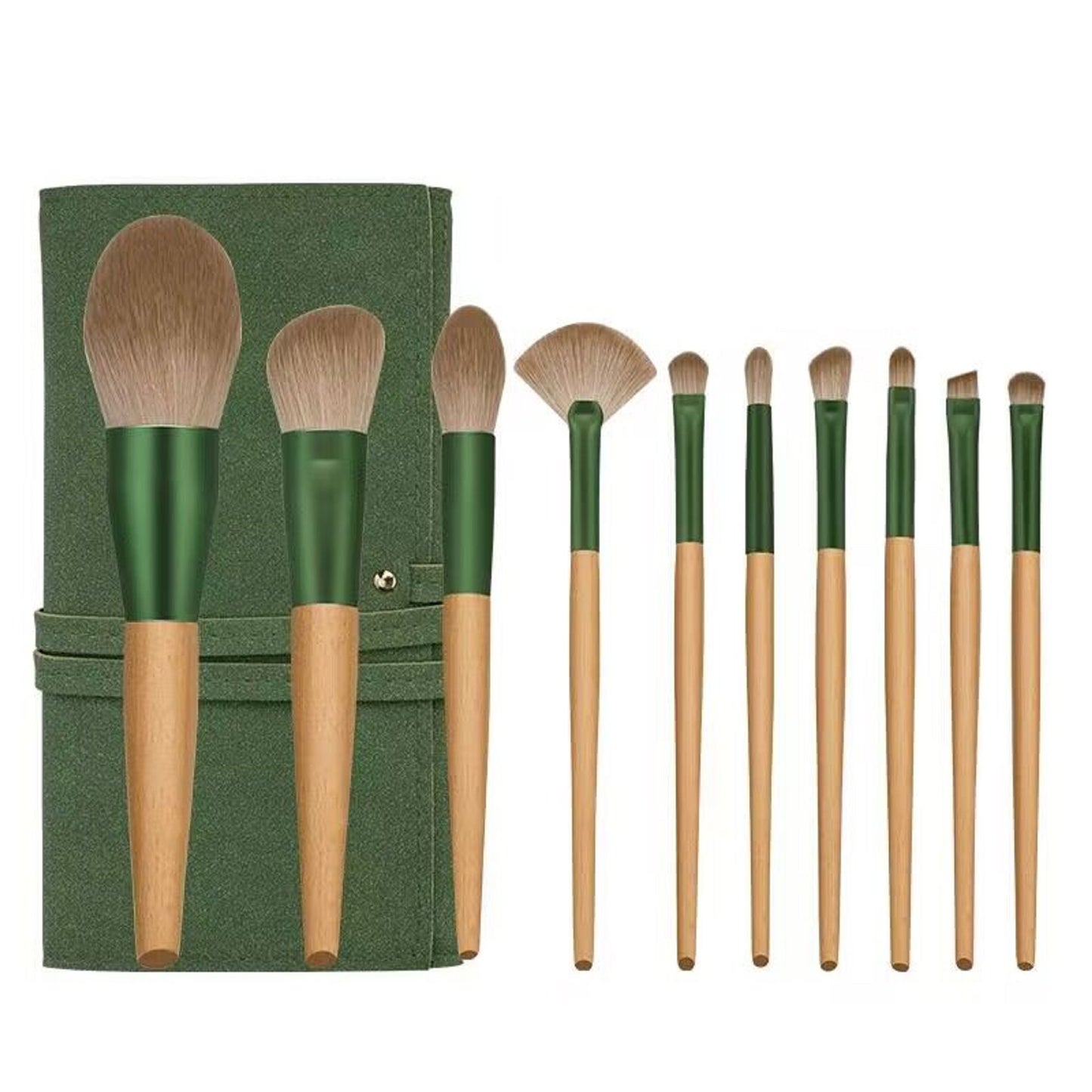 10Pcs Makeup brush with Bag