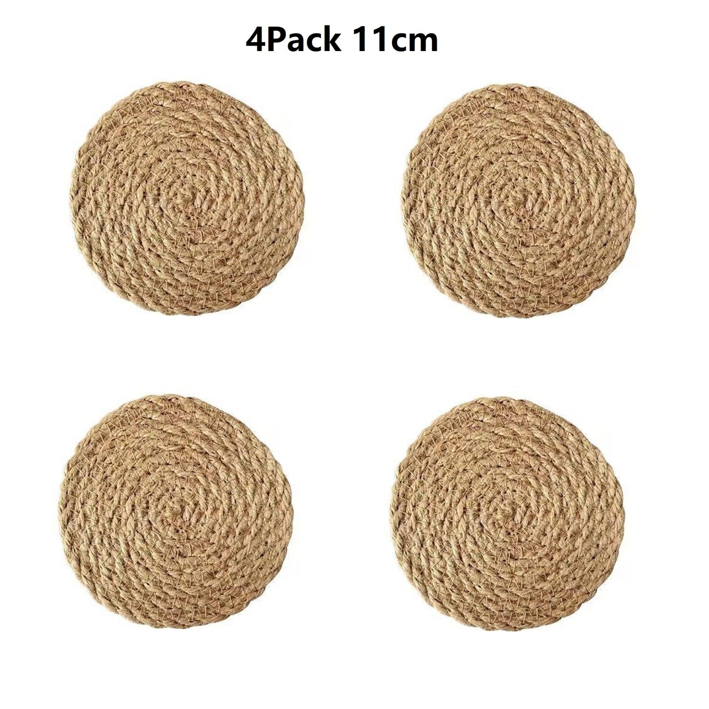 Premium Kitchen Accessories: Insulated Mat, Linen Woven Placemat, Round Silent Pad, Heat-resistant Table Mat, Non-slip Mat