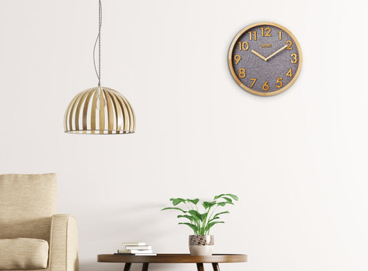 Don't Miss Out on Our Hottest Seller - Linen Face Wall Clock at Discounted Price
