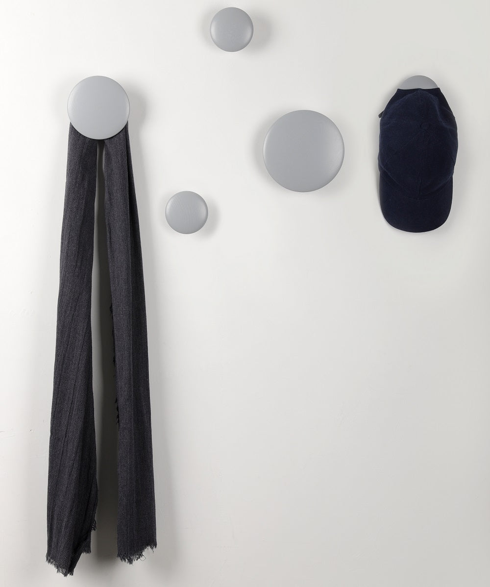 JIYUERLTD Wall Hooks Coat Hooks 5Pcs Dots Hook Door Hanger Hook for Home Decor(Black) - JIYUERLTDJIYUERLTD Wall Hooks Coat Hooks 5Pcs Dots Hook Door Hanger Hook for Home Decor(Black)